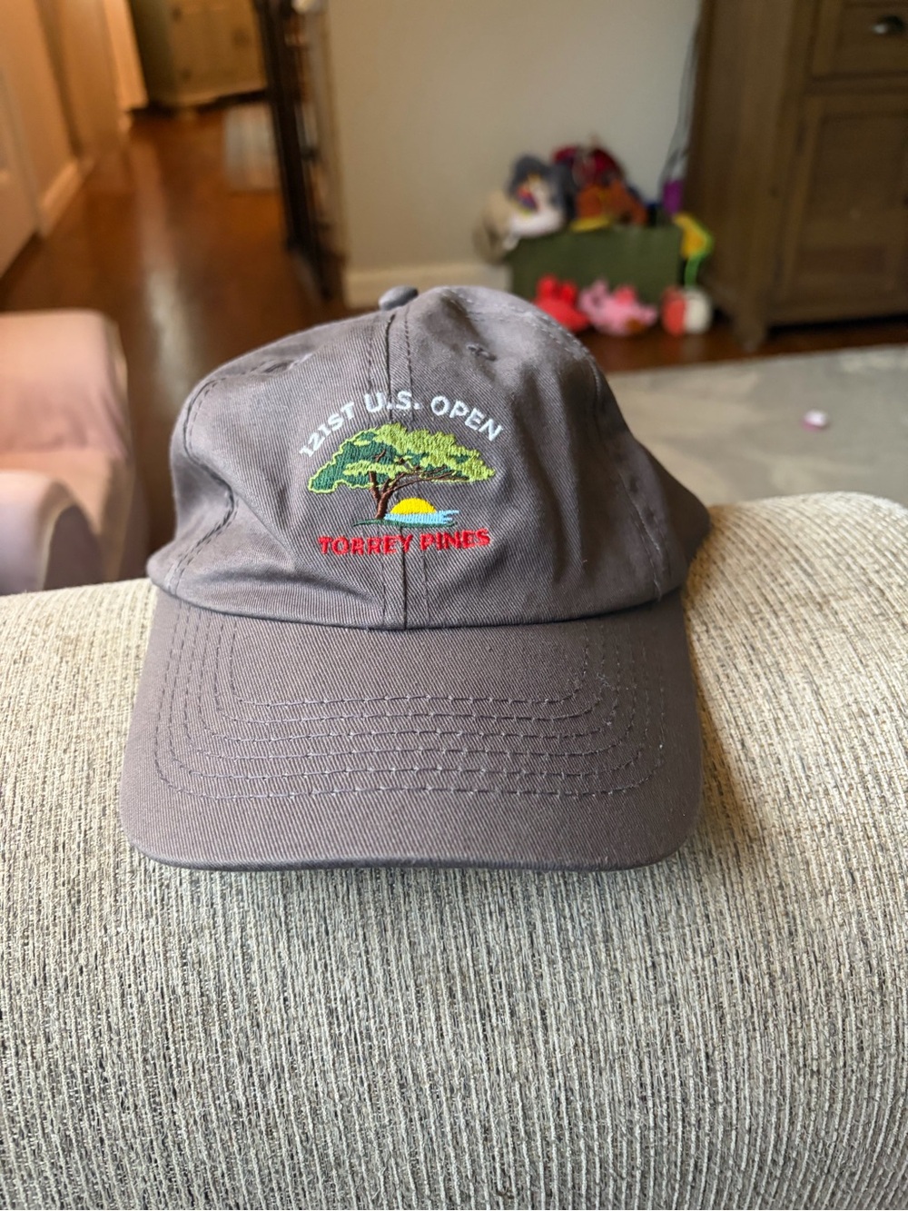 U.S. Open Torrey Pines Embroidered Baseball Cap - Gray